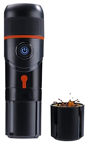 TYUIOKJU Máquinas de café expreso, máquina de café portátil para coche, máquina de expreso, cápsula, café en polvo para el hogar