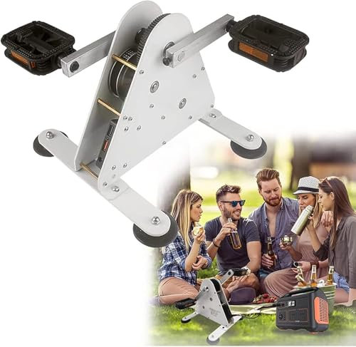 Generador De Pedal Portátil WANGYYDS, Multifuncional, Cargador De Coche, Salida De Cc De 1-35 V, Fuente De Alimentación De Emergencia, Para Acampar Al Aire Libre, 100W
