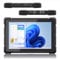 HEIGAOLAPC Tablet Robusta, 12e Alder Lake-N100, 8GB RAM 128GB eMMC 10.1 Win11 Pro Rugged Tablet PC con batería 16000mAh / 4G LTE GPS/WiFi / BT5.0/1280 x 800 IPS para Trabajadores de Campo