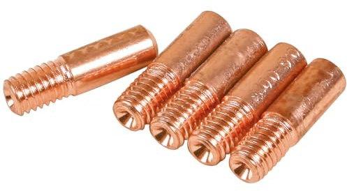 SIP 5pc 0.8mm M6 MB15 MIG Welding Contact Tips