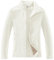 33,000ft Damen Fleecejacke mit Durchgehendem Reißverschluss Stehkragen Damen Leichte Fleece Jacke Antistatische Outdoor Damenjacke für Wandern und Freizeit, Creme 2XL