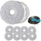 Pack 8 Mopas Giratorias | Recambio Compatible con Cecotec Conga 11090 Spin Revolution, Conga 13090 y Conga 20090 | Repuesto Duradero y Eficiente para Limpieza Profunda