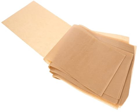 BIUDECO High-Temperature Resistant Freezer Paper Sheets 120 Pack Baking Sheets Greaseproof Paper for Baking Cooking