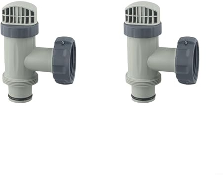 MeevrgR Per parti di ricambio Intex valvola a stantuffo e kit adattatore tipo B: installazione affidabile e facile per piscine fuori terra e pompe filtro a sabbia (2)
