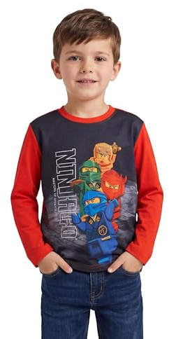 LEGO® NINJAGO® Langarm-T-Shirt – Rot – LWTAFFY 620