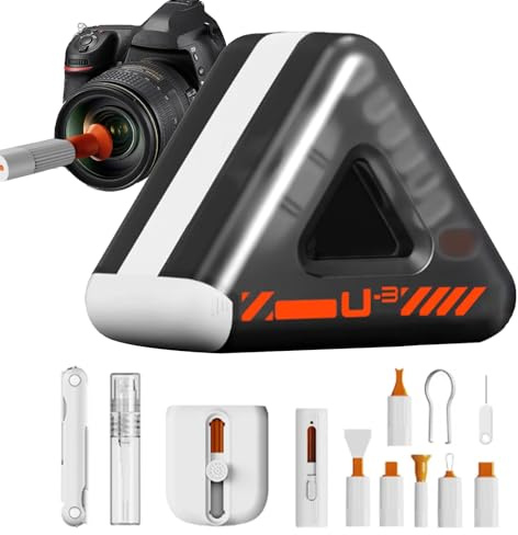 Générique Kit de Nettoyage pour Smartphone, Ensemble Multifonction, Brosse pour Clavier, pour Nettoyer Téléphone, Tablette, Objectif Photo, Écran, PC, Écouteurs et Électroniques