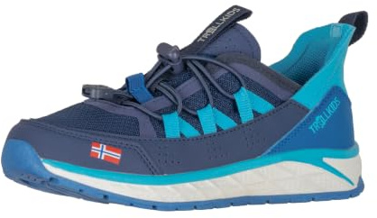 Trollkids Kids Trondheim Sneaker | Schnellschnürsystem, Herausnehmbare Innensohle