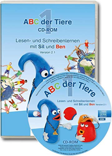 ABC der Tiere 1 – CD-ROM, Homeversion, Einzellizenz · Neubearbeitung: Lesen- und Schreibenlernen mit Sil und Ben, Version 2.1, passend zur ... Silbenfibel® Kompakt (ISBN 978-3-619-14503-4)
