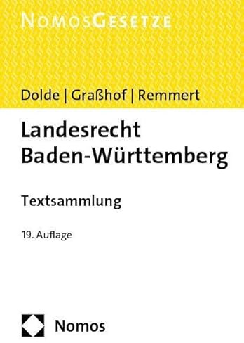 Landesrecht Baden-Württemberg: Textsammlung