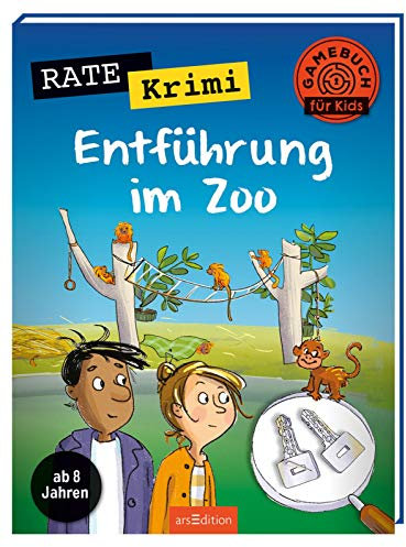 Rate-Krimi - Entführung im Zoo: Ab 8 Jahren | Spannendes Rätselheft für Krimi-Fans