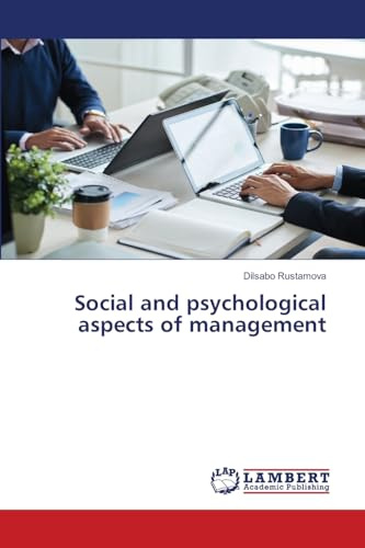 Social and psychological aspects of management: DE