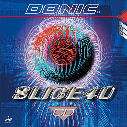 Donic Belag Slice 40 CD, rot, 1,5 mm