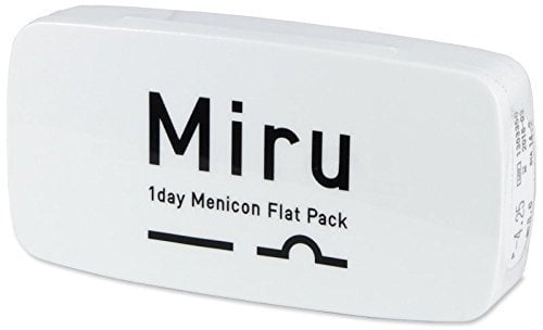 Menicon Miru Flat Pack Tageslinsen weich, 30 Stück/BC 8.6 mm/DIA 14.2 mm / +1.75 Dioptrien