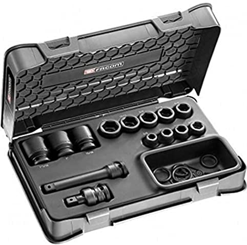 Facom Ns. 500bu, Multi-Coloured Socket Set, 1/2