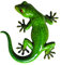 Vivid Arts Gartendekoration, Gecko, glänzend