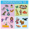 Hama Perlen 399-18 Inspiration Heft Nr. 18 Vorlagenbuch mit farbenfrohen Ideen, Motiven und Anleitungen zum Basteln mit Bügelperlen, kreativer Bastelspaß für Groß und Klein