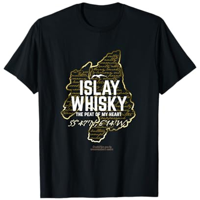 Islay Whisky Peat of my Heart Maglietta