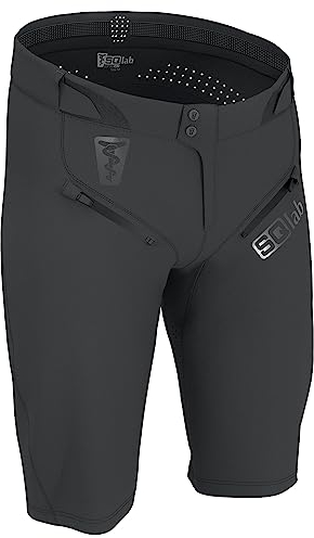 SQlab Unisex Sq-short One-ox MTB Fahrrad Shorts, Schwarz, L EU