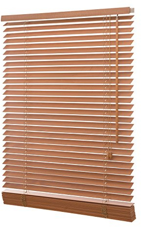 Ventanara® Holzjalousie 35mm Holz Jalousie Jalousette Echtholz (80 x 160 cm, Buche)