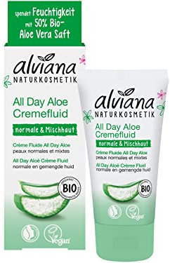 Alviana All Day Bio Aloe Cremefluid, 50 ml