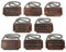 The Wine Savant Decanter Tags Copper Set of 8 for Alcohol - - Father's Day - Bottle - Whiskey, Scotch, Bourbon, Gin, Rum, Vodka, Tequila and Brandy, Fits All Bottles, Great Home Gift, Gifts for Dad
