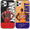 nurkorki [2 Stück Handyhülle für iPhone 11 Pro MAX Hülle 6,5,Basketball Player Star 23 24 Design Muster Weich TPU Silikon Design Case Stoßfest Cover Kompatibel mit iPhone 11 Pro Max