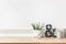 A.S. Création Moderne Wellen Bordüre Weiß Creme Glitzer Selbstklebend 384034 5,00 m x 0,08 m Made in Germany