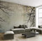 Fototapete 3D Effekt Retro Zweig Himmel Tapete Vlies Wand Wandbilder Wohnzimmer Schlafzimmer Tapeten Wanddeko 350x256cm