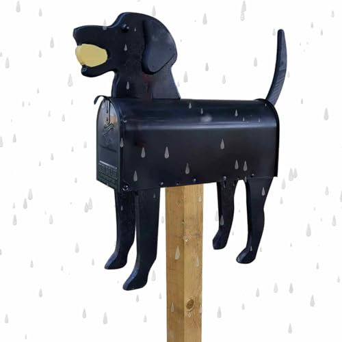 Cassetta Postale a Forma di Animale | Impermeabile della Fattoria, Divertente Scultura Creativa per Giardino