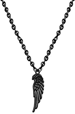 Eigso Gothic Emo Kette Halskette für Frauen Männer Klassische Goth Anhänger Choker Kragen Einstellbar