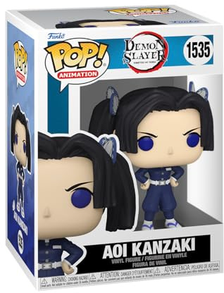 Funko POP! Animation: Demon Slayer - Aoi Kanzaki (1 in 6 Chase Chance) | Offizielles Anime Merch - Vinyl Sammelfigur als Regal Deko - Geschenkidee zum Geburtstag für Fans und Sammler