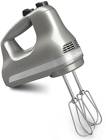 KitchenAid Ultra Power 5-Speed Hand Blender - KHM512, Silver Contour