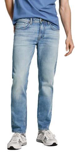 Pepe Jeans Men's Straight Jeans PM207393, Blue (Denim-PG0), 28W / 32L