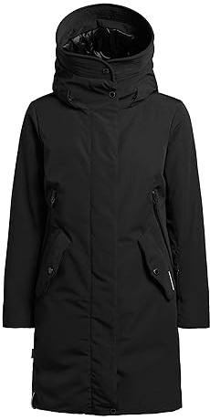 khujo Charlyn5 Frauen Wintermantel grau Basics, Casual Wear, Streetwear