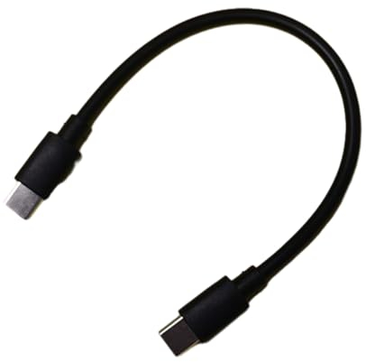 BEBIKR Cable corto de datos de carga USB tipo C de 60 W, cable de carga rápido para teléfono móvil tipo C, tabletas, cable corto