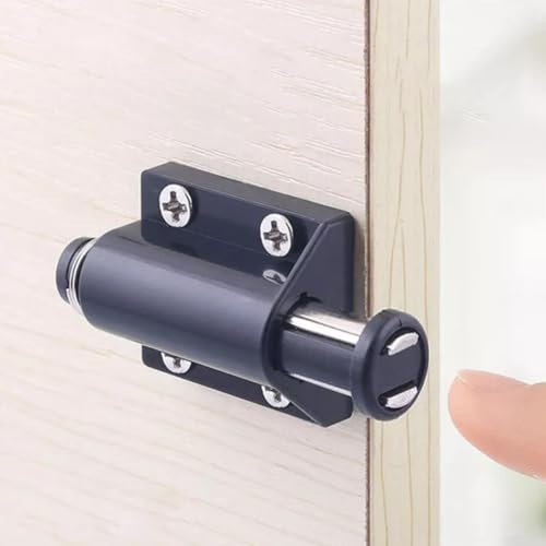Innovative Magnetic Pressure Catch for Door Closure, No Handles Required