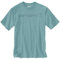 Carhartt Men's Core Logo T-Shirt S/S Work Utility, Summer Blue Heather, XXL