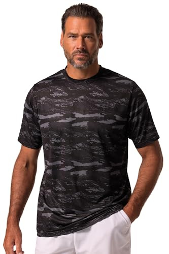 JAY-PI Herren Kurzarm T-Shirt schwarz 4XL