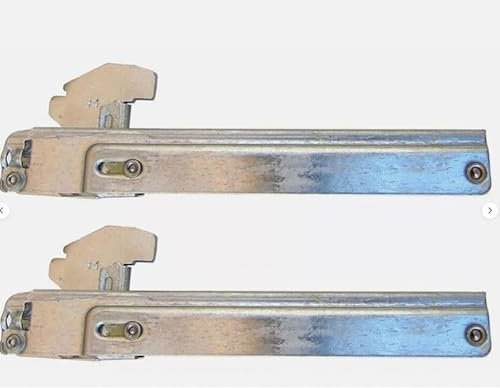 COPPIA CERNIERE CERNIERA PORTA FORNO COMPATIBILE CON -TE RIM - FRA NKE - NA RDI - MENEGHE TTI PORTA LEGGERA 170 x 23 mm.