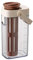Produttore freddo freddo freddo manuale di risparmio di spazio con la macchina del caffè del ghiaccio del filtro 1000ml con la maniglia ed il coperchio per stoccaggio del frigorifero