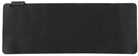ZAICOLER Alfombrilla de Ratón RGB, 14 Modos de Luz RGB Base de Goma Antideslizante Alfombrilla de Ratón Grande con Interruptor de Color de un y Cable USB 800x300x4 MmAlfombrilla