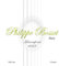 PHILIPPE BOSSET A BOULE SERIE MAFERRI POUR GUITARE MANOUCHE TENSION SOUPLE
