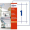 Avery L4796-20 Bedruckbare Tischkarten, 20 Blatt