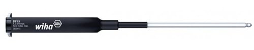 Wiha Kabelschlüssel Rundsteckverbinder für Drehmoment-Schraubendreher mit Längsgriff (36415) 9 x 218 mm, 1 Nm