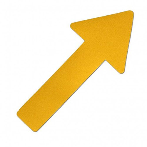 DMD Direct 14.127.814 M2 konform Pfeil Antirutschbelag Boden Schild – Gelb