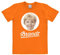 Logoshirt Herren Brandt 70´S-Zwieback Freizeithemd, Orange (Bright Orange), L