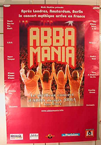 ABBA – ABBA Mania 2004 – 80 x 120 cm zeigt/Poster