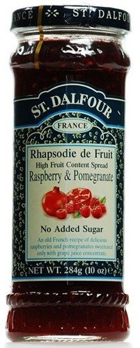 St Dalfour Raspberry & Pom Fruit Spread 284g X 5 (Pack of 5)