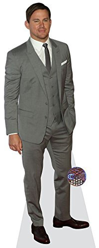 Channing Tatum (Grey Suit) Mini Cardboard Cutout