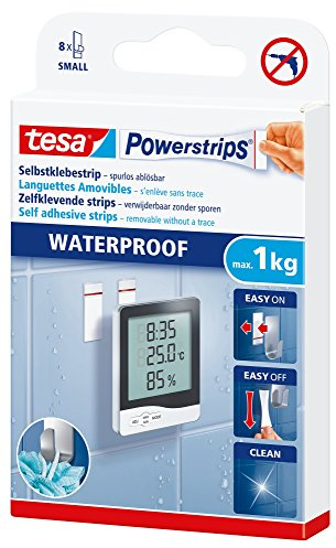 tesa Powerstrips Waterproof Small